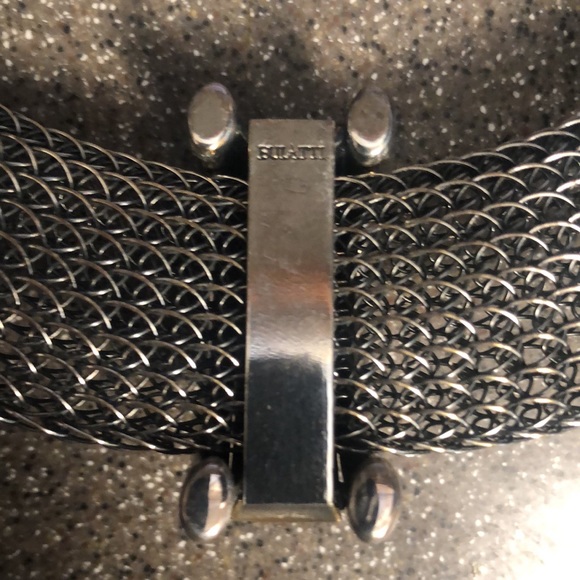 Bulatti necklace. Silver mesh with pendant. - Picture 3 of 7